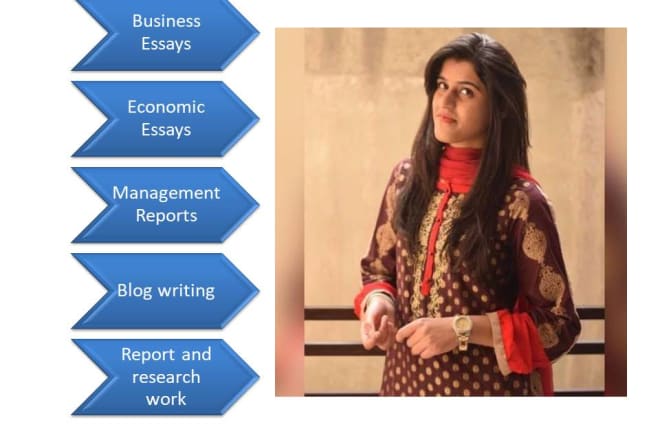 I will do business essay writing management and economics related work