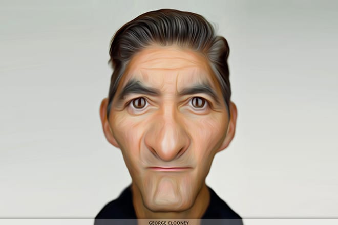 I will do caricature from your photograph