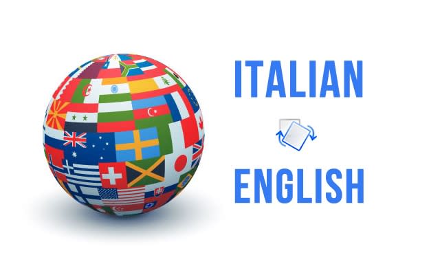 I will do certified italian to english translation or vice versa