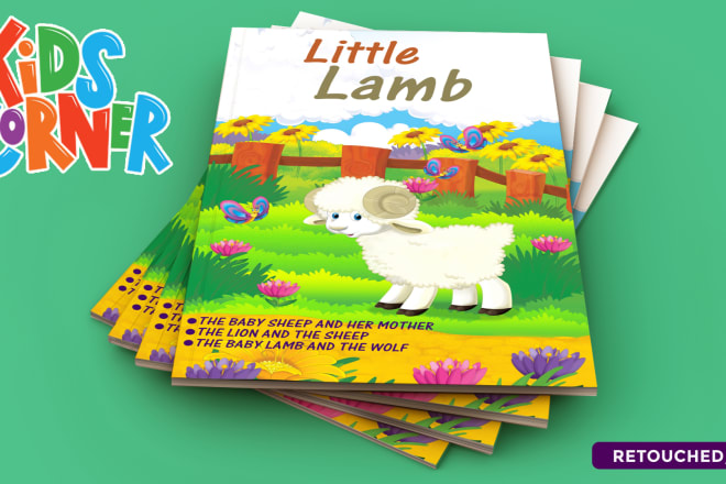 I will do childrens book cover design childrens ebook cover design