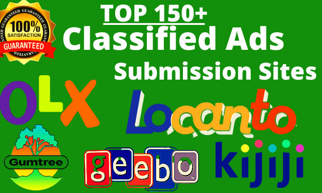 I will do classified ad posting in 150 USA UK sites