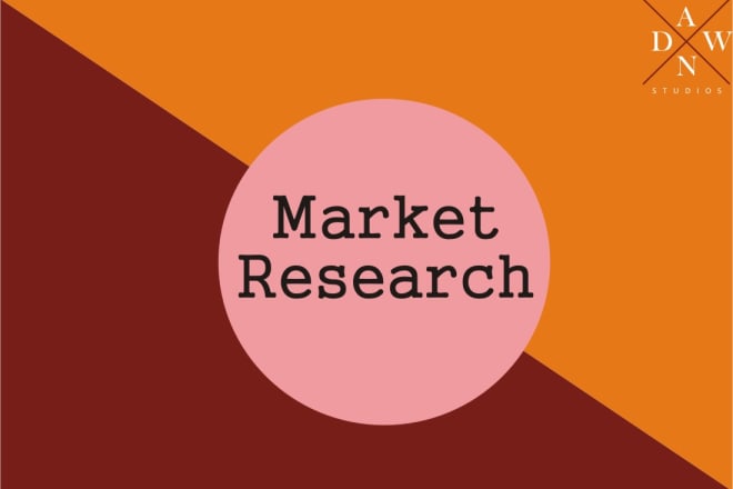 I will do complete web research on products and markets