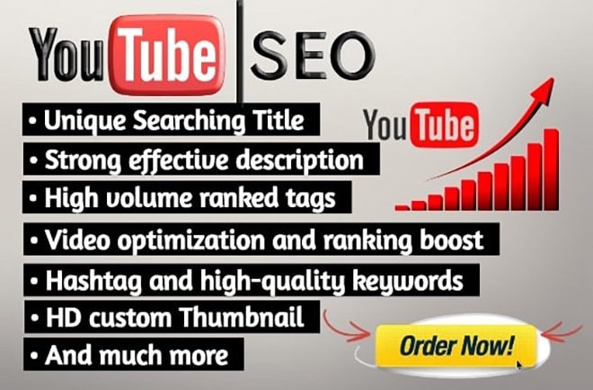 I will do effective SEO of youtube videos to improve video ranking