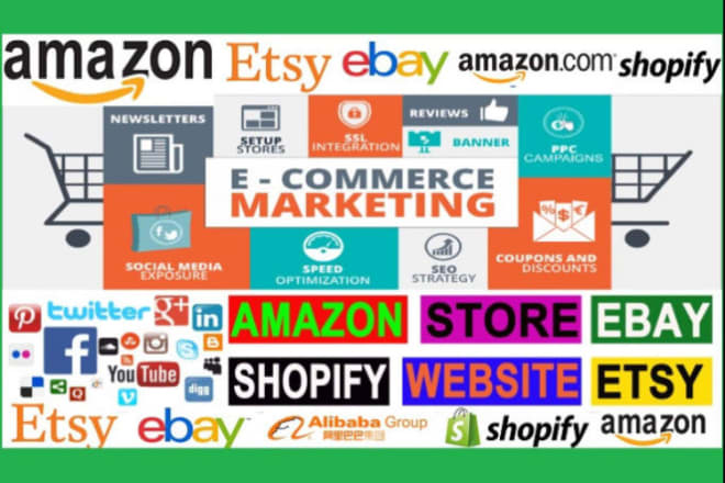 I will do etsy ebay promotion ecommerce store marketing usa targeted traffic