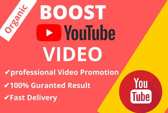 I will do fast and viral youtube video promotion service