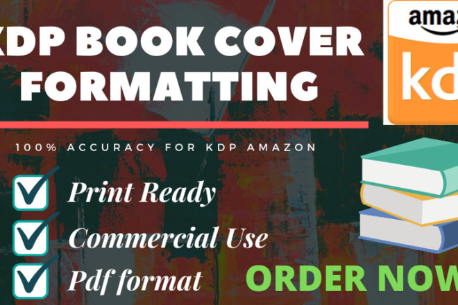 I will do formatting of amazon kdp book cover