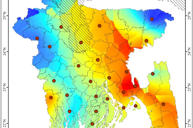 I will do gis mapping, interactive mapping, maps in arcgis and qgis, do remote sensing