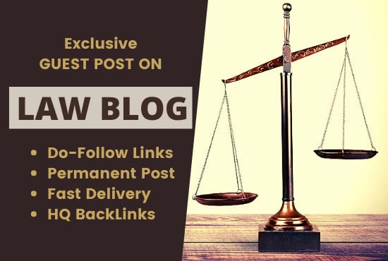 I will do guest post on law blog