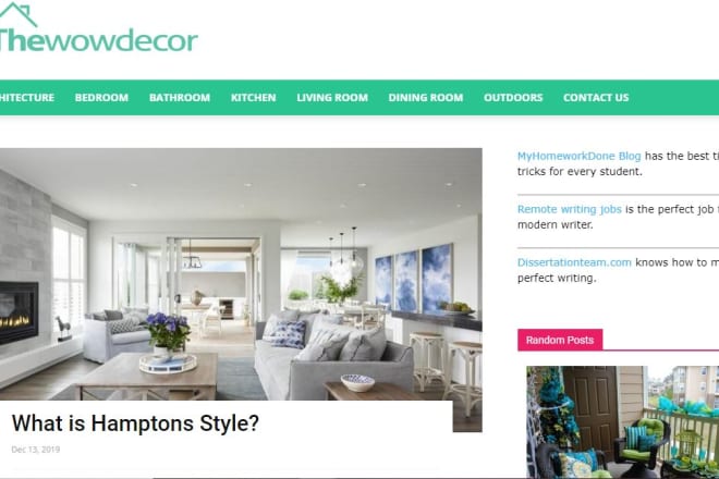 I will do guest post on thewowdecor, founterior, residencestyle
