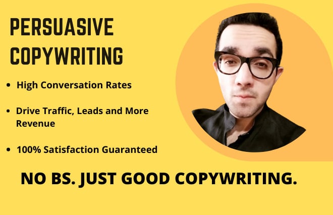I will do high conversion sales copywriting for your website or ads