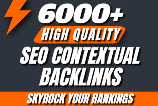 I will do high da SEO contextual backlinks link building for google ranking