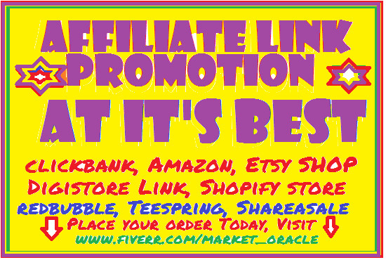 I will do hotmart promotion,promote hotmart link,affiliate link,clickbank,redbubble,USA