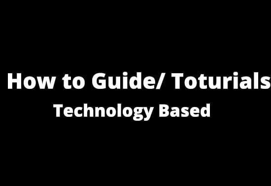 I will do how to guides for technology based topics SEO friendly