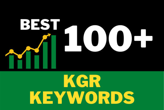 I will do kgr keyword research for amazon affiliate sites