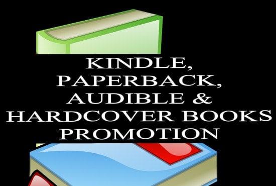 I will do kindle or ebook promotion
