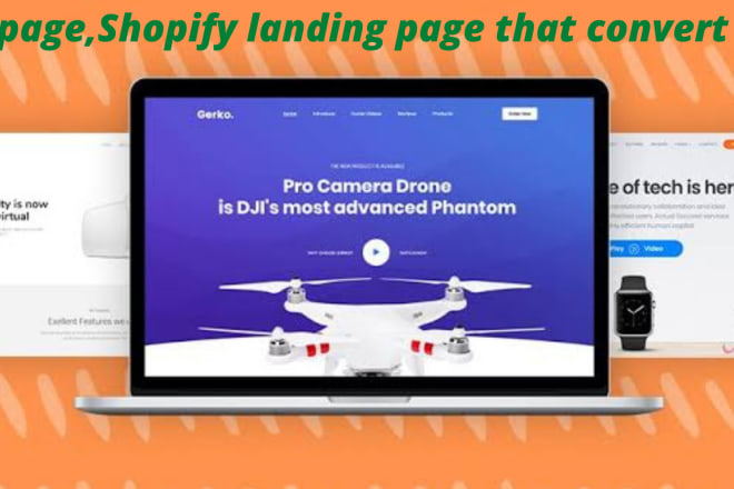 I will do landing page design, sales page, lead capture landing page for you