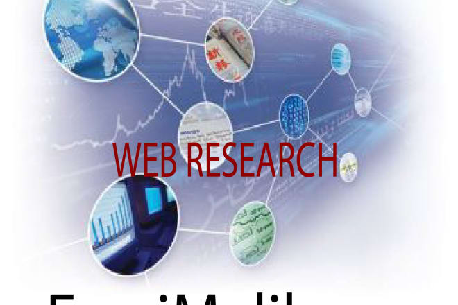 I will do linkedin lead generation and web research