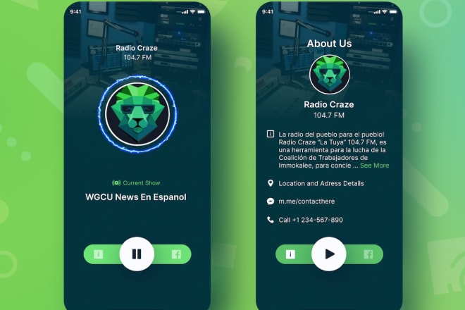 I will do low price and high quality apps for your radio station