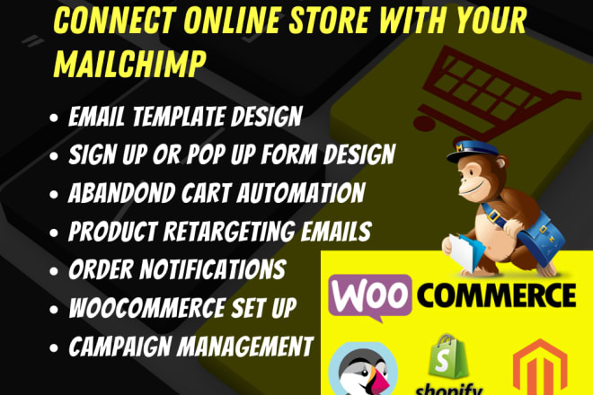 I will do mailchimp email campaign, design template, set up ecommerce automation