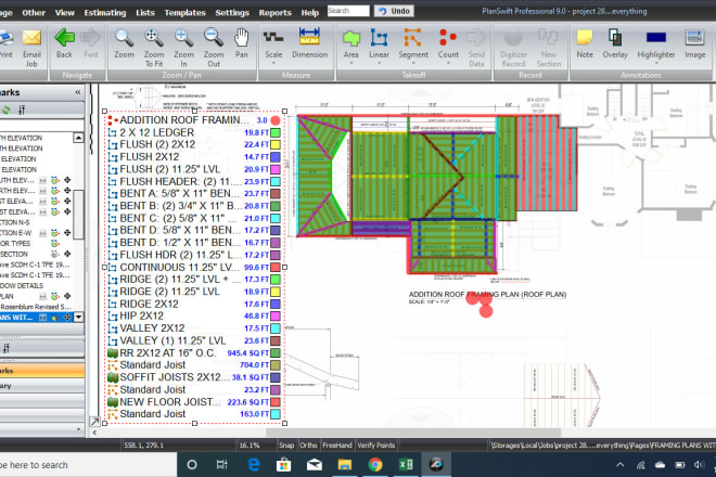 I will do material take off and building cost estimation