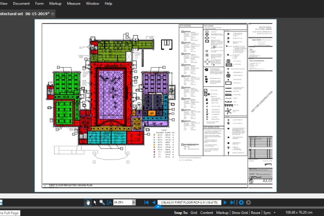 I will do material take off and construction estimation