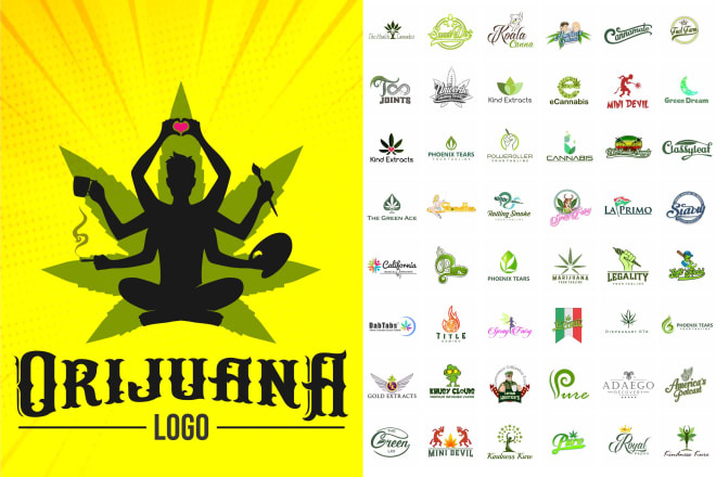 I will do medical marijuana, cannabis, cbd oil logo