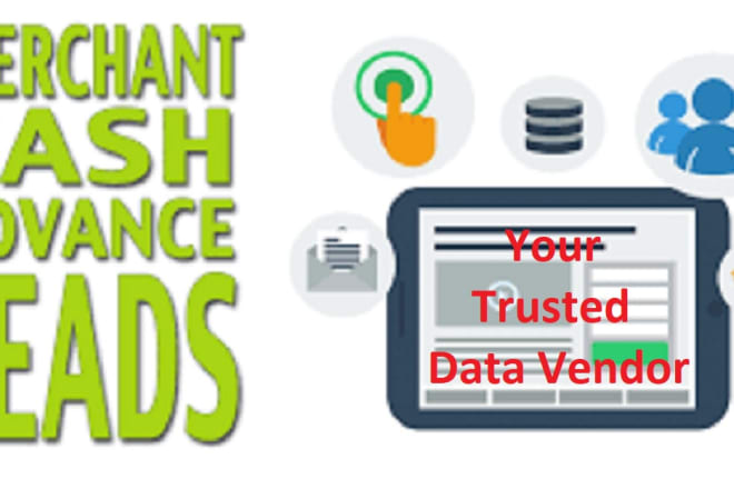 I will do merchant cash advance aged lead generation work for you
