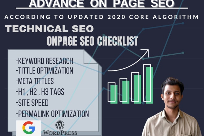 I will do onsite SEO, my onsite optimization will rank your website