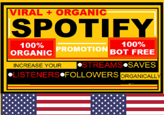 I will do organic album, ep spotify promotion for spotify album