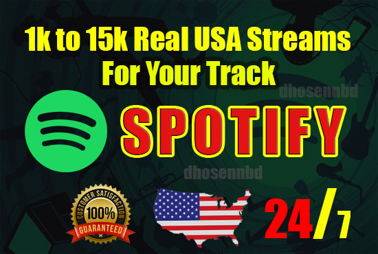 I will do organic spotify promotion, youtube promotion, soundcloud music combo