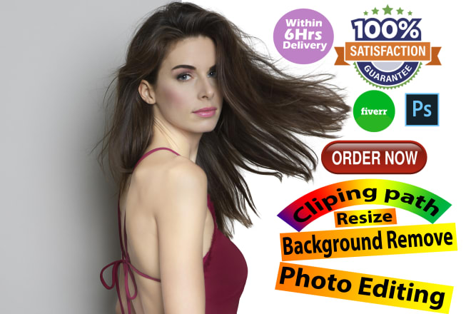 I will do photo background remove and cutout service 6hrs