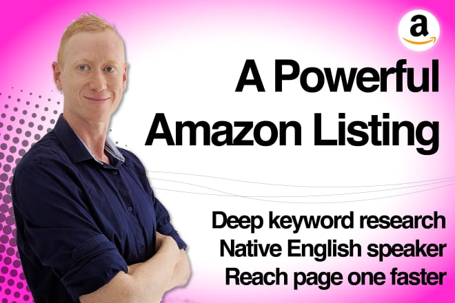 I will do powerful amazon product listings, SEO amazon description