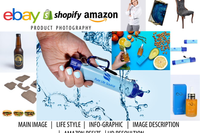 I will do pro product photography, editing, infographic