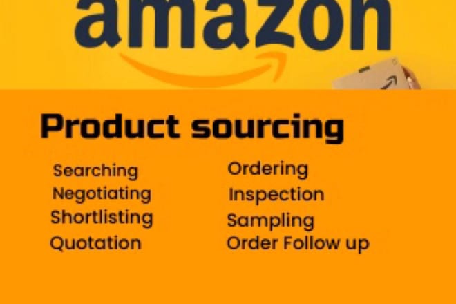I will do product sourcing supplier sourcing negotiation for your amazon fba business