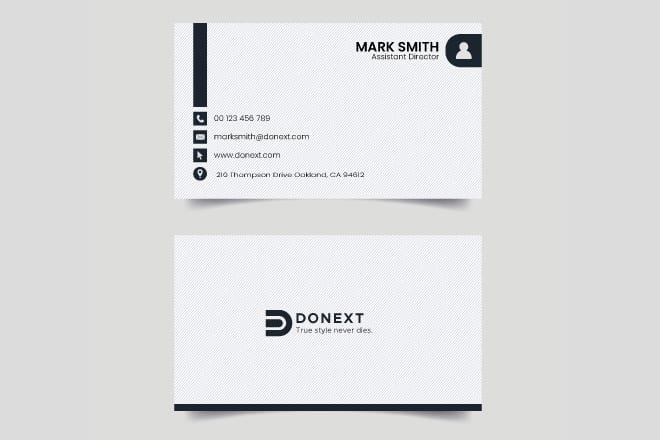 I will do professional business card design