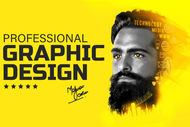 I will do professional graphic design and redesign work for you