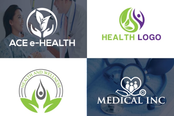 I will do professional medical,health and yoga logo design