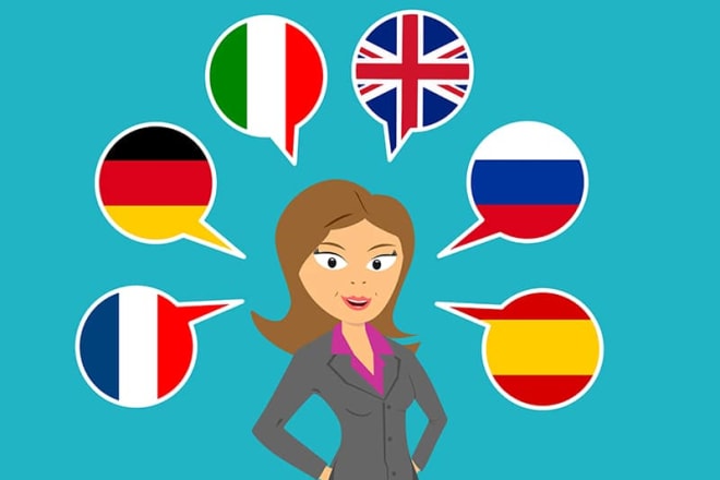 I will do professional translation services within 1 day