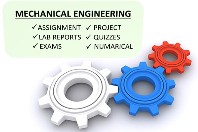 I will do professional unique mechanical engineering project task report