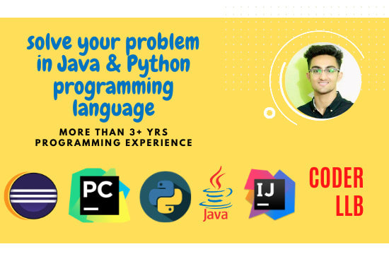 I will do python tasks java gui projects java assignments
