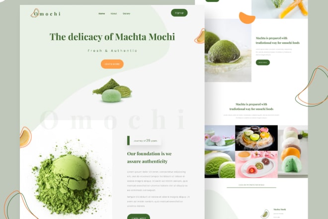 I will do restaurant website uiux with online food ordering delivery