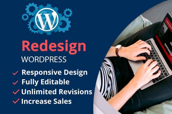 I will do revamp, redesign or recreate wordpress website