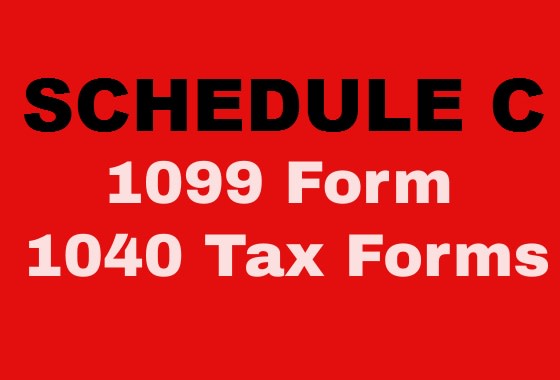 I will do schedule c,1099 form, 1040 tax form from w2, paystubs,slip