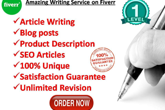 I will do SEO article writing or web content