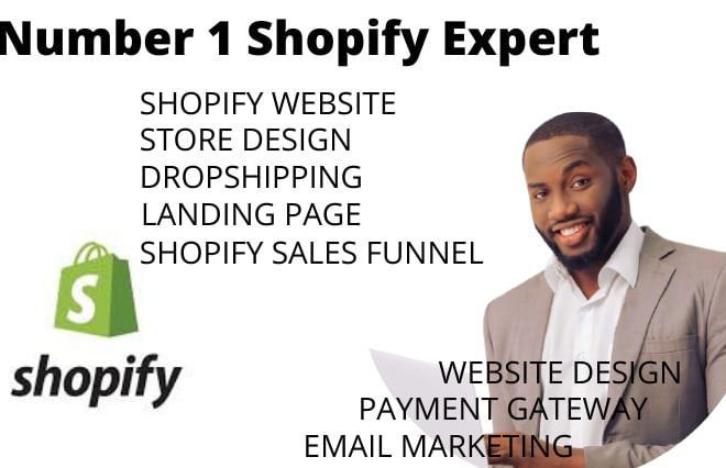 I will do shopify dropshipping, store, website, ecommerce, sales funnel and ecwid work