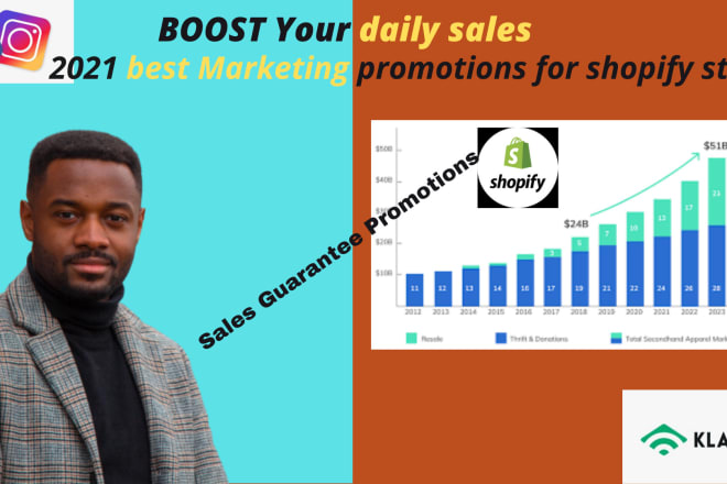 I will do shopify seo sales marketing promotions klaviyo email marketing facebook ads