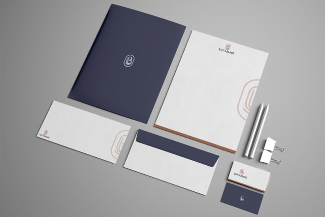 I will do simple logo with corporate brand identity and style guidelines