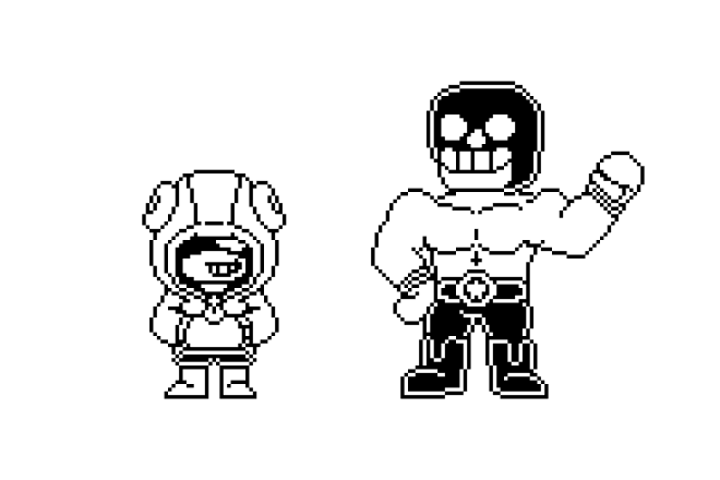 I will do sprites or pixel arts for undertale content