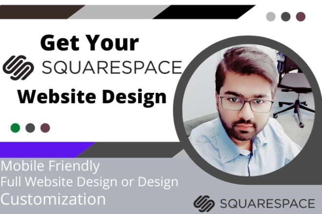 I will do squarespace website design or redesign and customization
