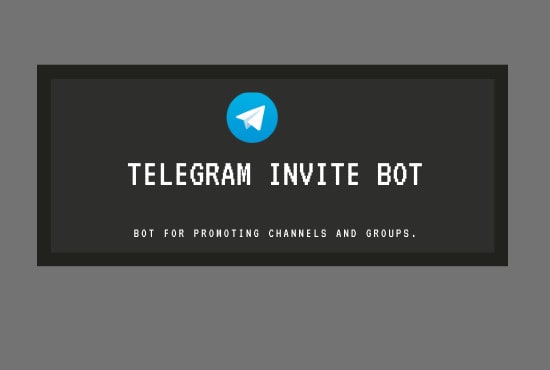 I will do telegram invite bot